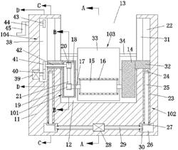 Sterilizing and soaking device for leather manufacturing