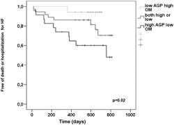 METHOD FOR PROGNOSIS OF THE OUTCOME OF PATIENTS WITH HEART FAILURE (HF)