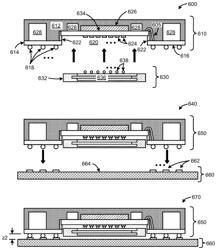 PACKAGED INTEGRATED CIRCUIT DEVICE WITH RECESS STRUCTURE