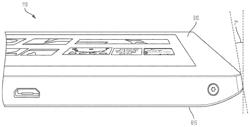 Device with a mid-frame structure and reverse draft