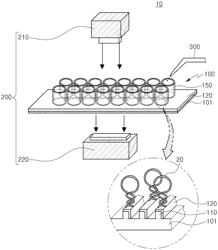 NANOPLASMONIC SENSOR AND KIT FOR BIOMOLECULE ANALYSIS, AND METHOD OF ANALYZING BIOMOLECULE USING THE SAME