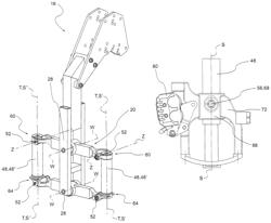 Forecarriage of tilting motor vehicle and motor vehicle thereof