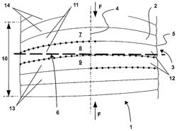 Method and device for separating wound tubes having welded parts