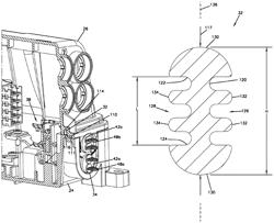 Enclosure for use in a fiber optic distribution network