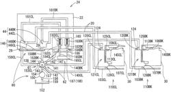 Inkjet recording apparatus capable of smoothly supplying ink to first damper chamber and second damper chamber