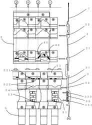 Knitting mechanism for circular knitting machine and the circular knitting machine