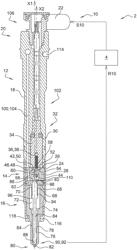 Nozzle assembly with adaptive closed signal