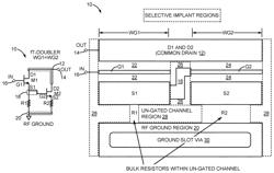 Transition frequency multiplier semiconductor device