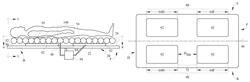 Occupant support with longitudinally spaced turn assist members, associated graphical user interface, and methods of providing access to portions of the occupant support or to occupants thereof