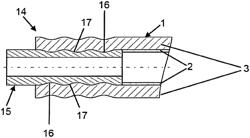 Method for producing a structural element consisting of a fibre-composite hollow profile and load-introducing element, and structural element