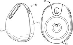 Breast pump assembly with remote interface