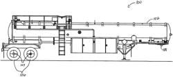 Trailer and method for transporting peracetic acid