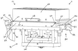 Web packaging machines with variable depth forming