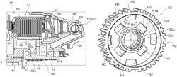 Power transmission apparatus and lubricating structure of power transmission apparatus