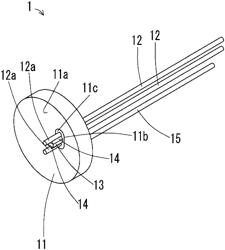 Electronic component mounting package and electronic device using the same