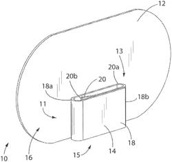 Guide wall attachment device for a seat belt receiver