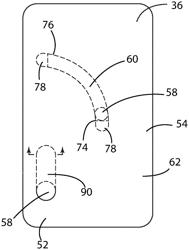 Flexible motor vehicle work surface for laptops and tablets