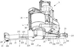 Device for manually and/or electromotively adjusting or securing a first vehicle part and a second vehicle part relative to each other