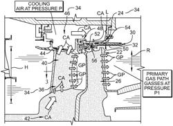 Turbine cooling system