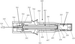 Packaging of a fiber-optic transport head with heat dispersion mechanisms