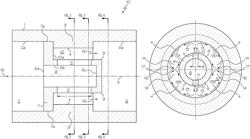 Method and device for cavitationally treating a fluid