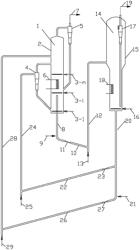 Method and device for manufacturing propene and C4 hydrocarbon