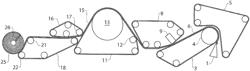 Absorbent paper products having unique physical strength properties