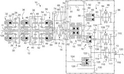 Gearbox unit for a farm vehicle with a wide range of speeds