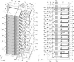 Optical fiber rack