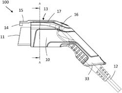 Charging plug with sealing element