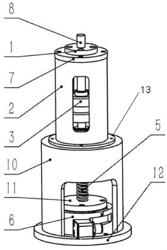 ELECTROMAGNETIC TYPE QUASI-ZERO STIFFNESS ABSOLUTE DISPLACEMENT SENSOR