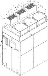 Protective apparatus usable with a forced air cooling system and electrical enclosure