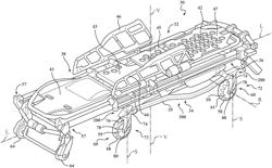 Patient Transport Apparatus With Cable Connected Brake And Steer Lock Assemblies