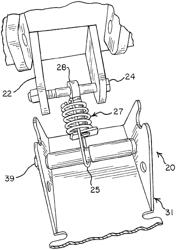 Railway car hatch cover latch