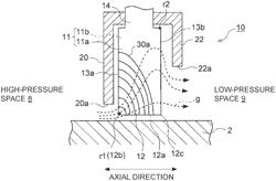 Seal device for turbine, turbine, and thin plate for seal device