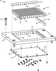 Angle interconnect for card based antenna array