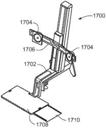 Display positioning apparatus and method