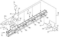 Sorting system for sorting products and method therefor