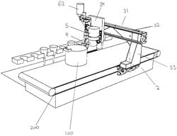 Device for forming 3D bodies