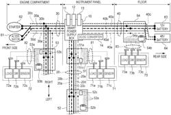 Circuit for vehicle