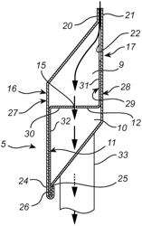 Test probe for a filter