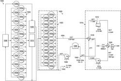 Natural gas liquid fractionation plant waste heat conversion to simultaneous power and potable water using organic Rankine cycle and modified multi-effect-distillation systems