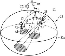 Method and vehicle control system for producing images of a surroundings model, and corresponding vehicle