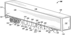 Methods and apparatus for pivotally mounting trailer skirt