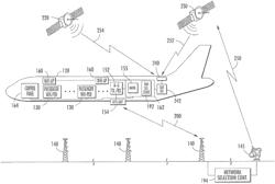 Aircraft in-flight entertainment system having a multi-beam phased array antenna and associated methods