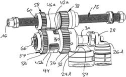 Boring machine, boring machine system, and use of a boring machine