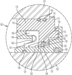 Flooded metallic bearing isolator