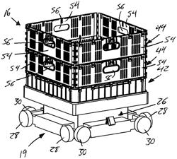 Storage Units and Robotic Storage/Retrieval Vehicles for a Three-Dimensional Storage System