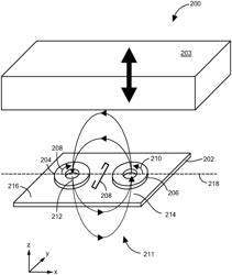 TARGETS FOR COIL ACTUATED POSITION SENSORS