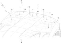 Car provided with an adjustable aerodynamic appendage arranged in a rear position